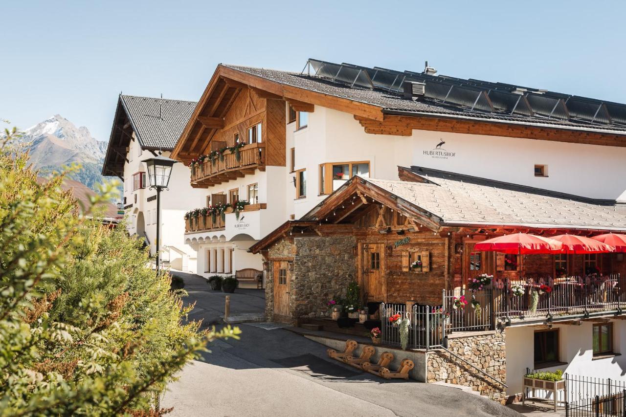 Hotel Garni Hubertushof Fiss Exterior foto